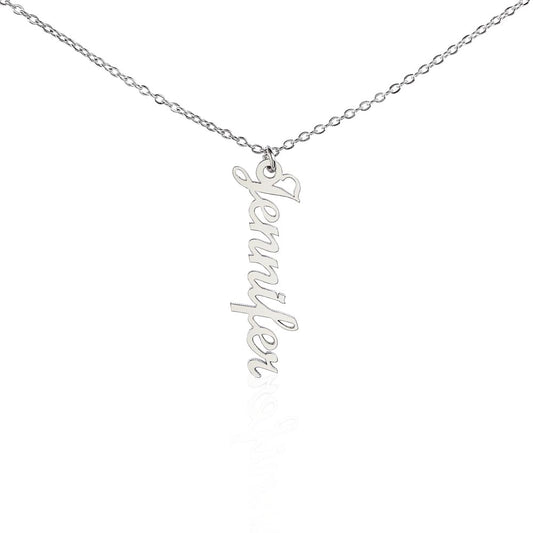 Vertical Kette mit 4 Namen