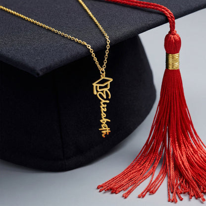 Graduation Cap Namenskette